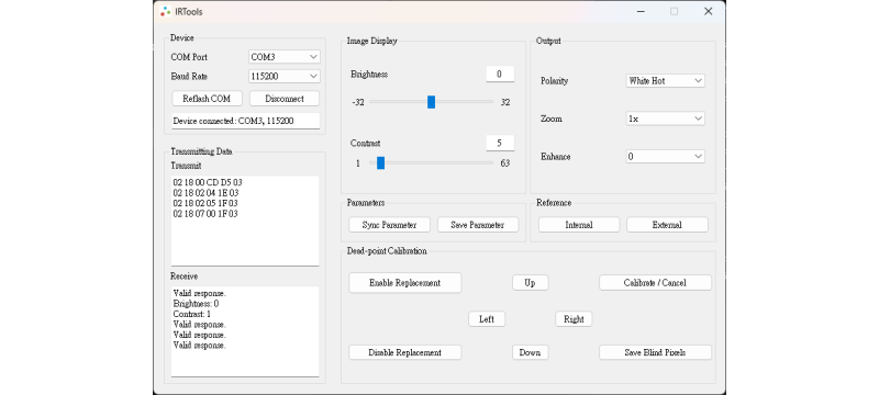 High Resolution Compact USB Thermal Camera Module – TCM300K50U2