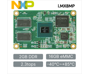 NXP i.MX8M Plus Industrial AI NPU Board-to-Board SOM