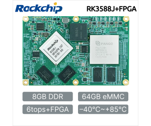 Rockchip RK3568J+FPGA Board-to-Board SOM