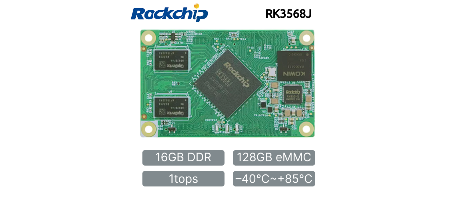 Rockchip RK3568 SoM & Carrier Board | Quad-Core Embedded Computer for ...