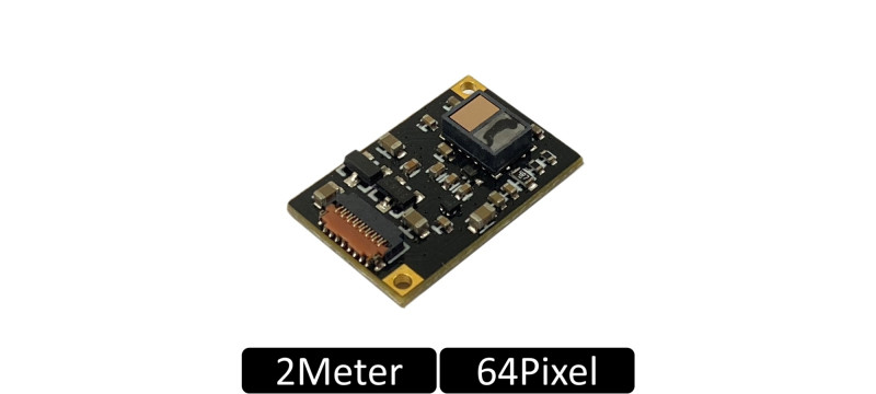 2m Micro 3D ToF Camera Sensor Module - LDA2M64S