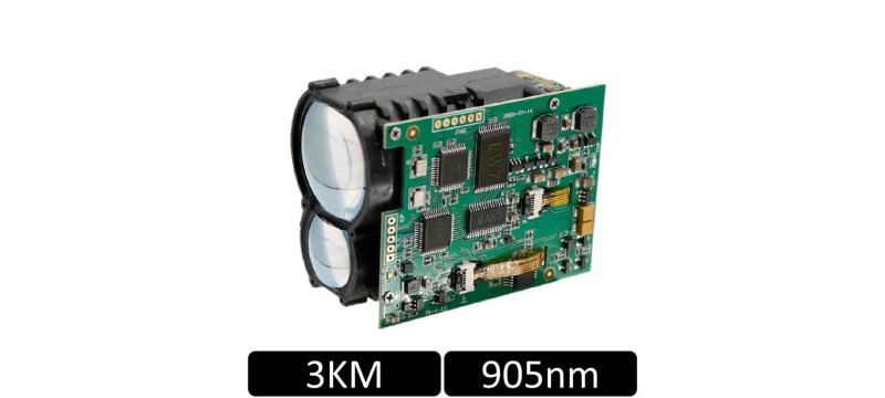 3km Long-Distance Laser Rangefinder Module - LRF3K1LS