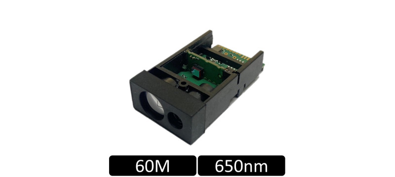 60m High Accuracy Laser Rangefinder Module - LRF60M3PS