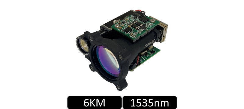 6km 1535nm High-End Laser Rangefinder Module - LRF6K10LH