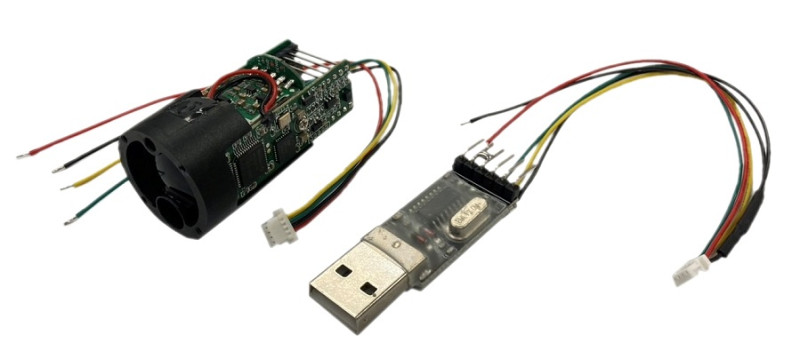 600m/1000m Long-Distance Outdoor Laser Rangefinder Module - LRFX00M3LS