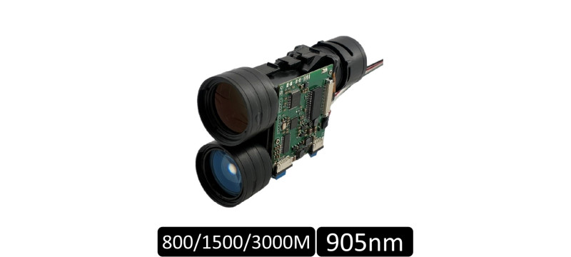 Optical Viewfinder Long-Distance Laser Rangefinder Module - LRFX00M3LSV