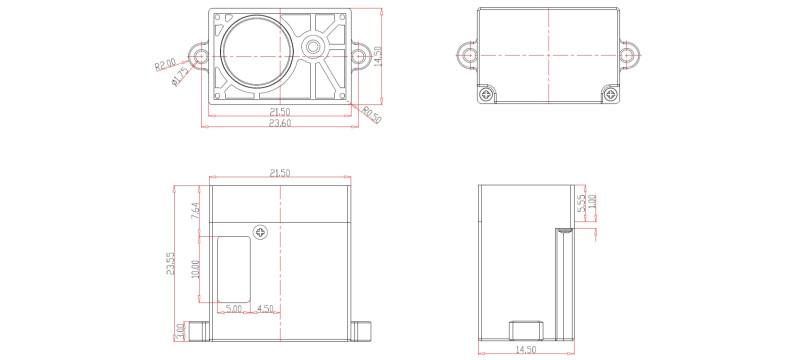 30m High Frequency Laser Distance Measuring Module - LRF30M90HS