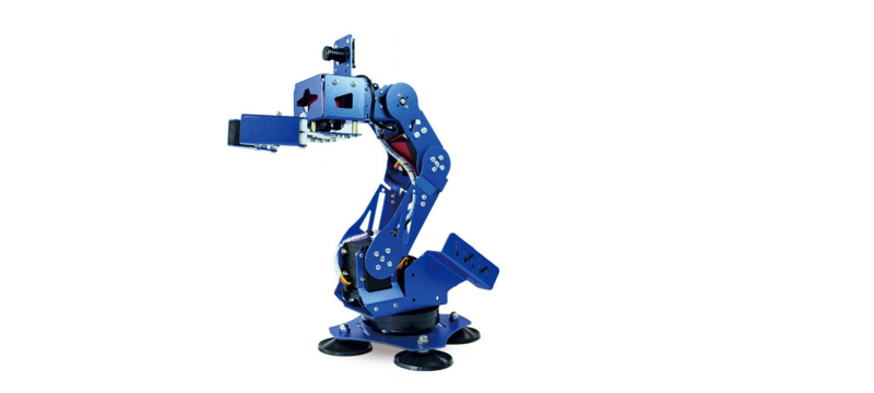 4-DOF Multifunction Robotic Arm for Desktop