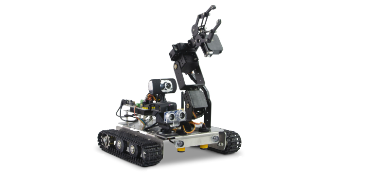 Intrepid Project - Smart Video RC Robotic Arm Tank
