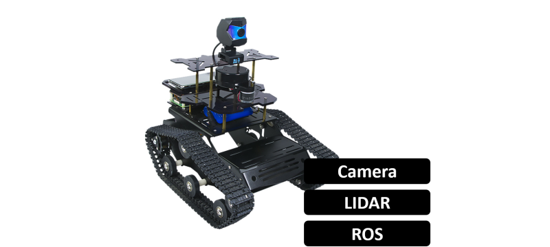 Explorer Project - ROS LIDAR Navigation Robot Tank