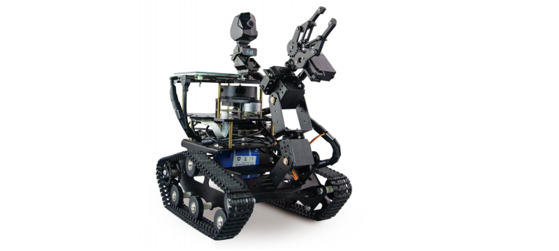 Hercules Project - ROS LIDAR Navigation Robotic Arm Tank