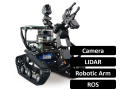 Hercules Project - ROS LIDAR Navigation Robotic Arm Tank