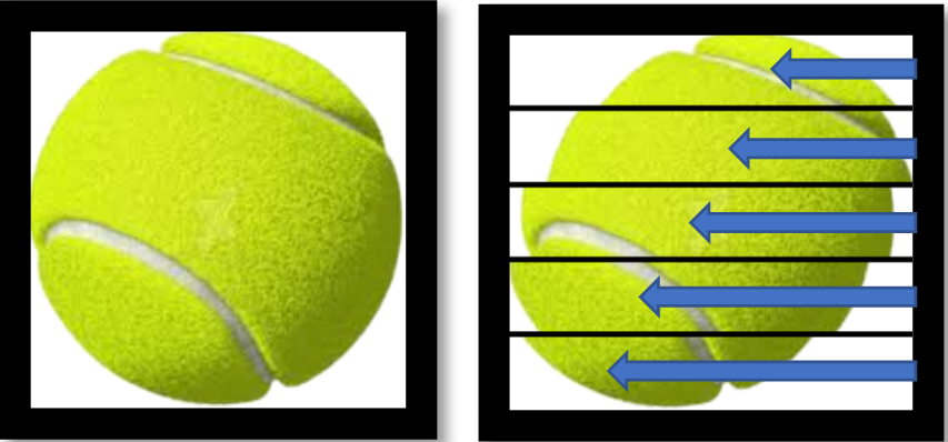 Rolling Shutter Distortion Example